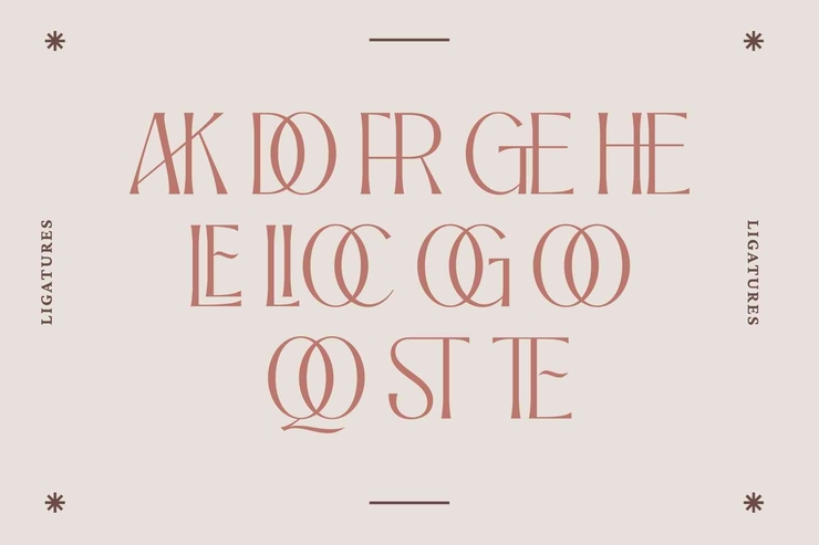 Alexang Display字体 6