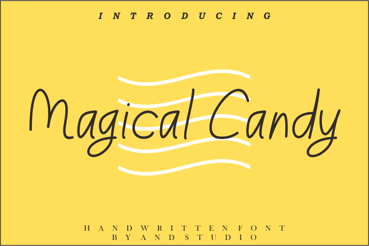 Magical Candy字体 5