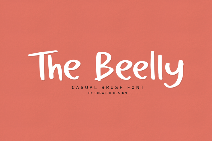 The Beelly字体 5