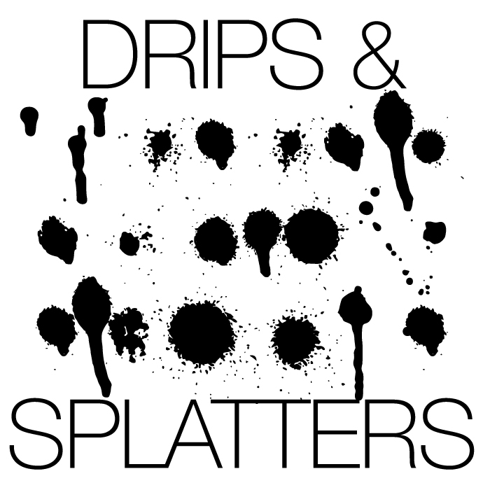 Drips Splatters字体 2