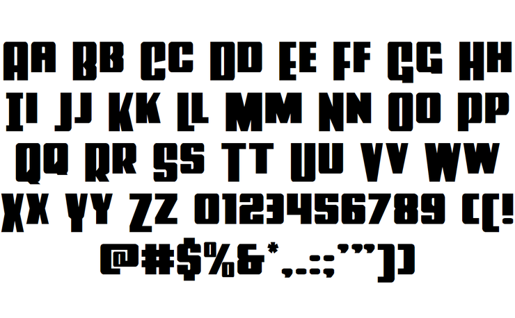 Power Lord字体 2