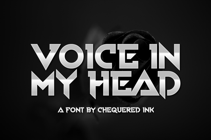 Voice In My Head字体 1