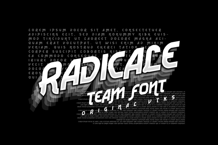 Vtks Radicale v2字体 1