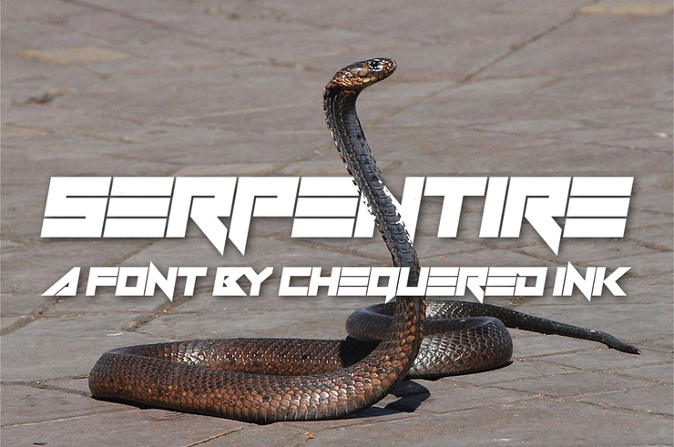 Serpentire字体 2