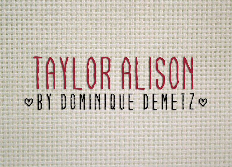 Taylor Alison字体 1