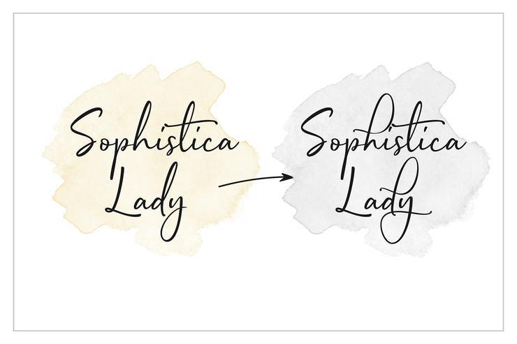 Sophistica 1字体 3