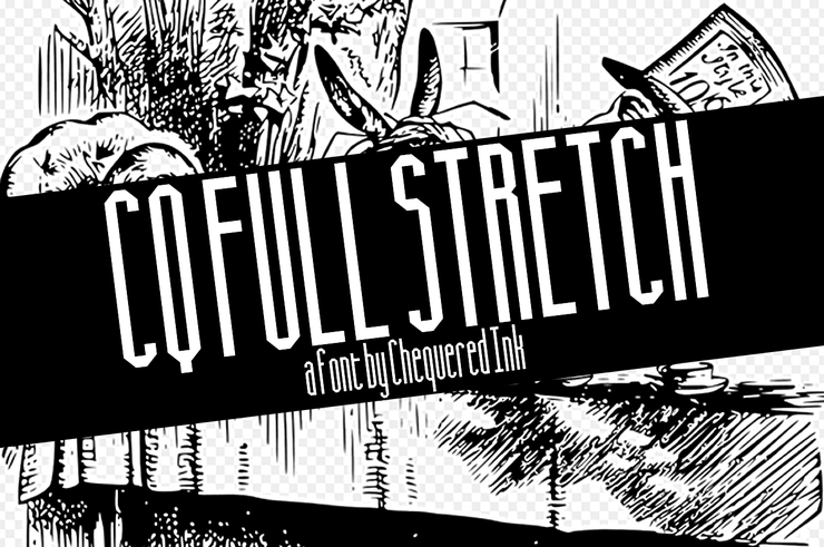 CQ Full Stretch字体 1