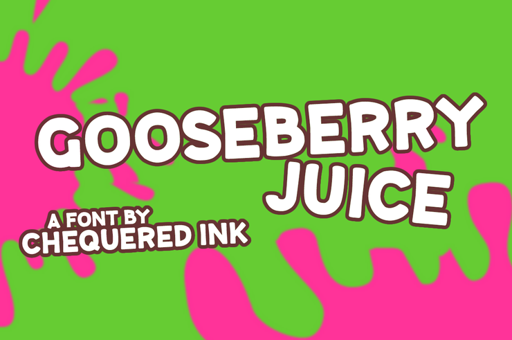 Gooseberry Juice字体 1