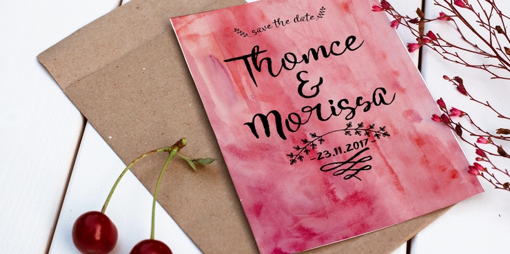 Pink Gladiolus字体 2