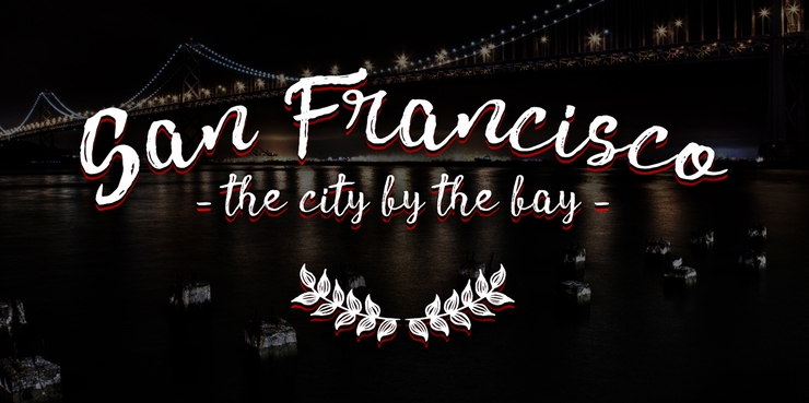 Pink Gladiolus字体 4