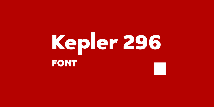 Kepler 296字体 3