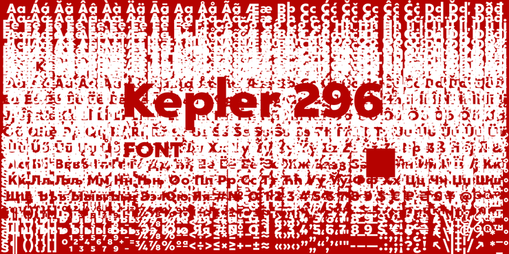 Kepler 296字体 6