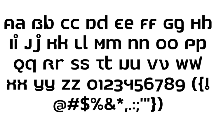 Peapod Thai字体 2