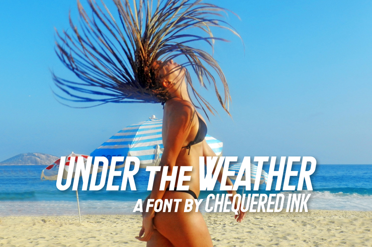 Under the Weather字体 1