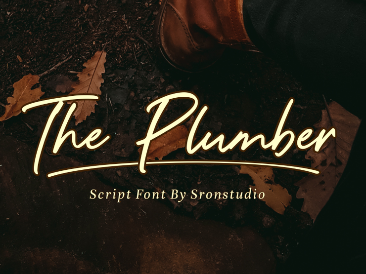 The Plumber字体 1