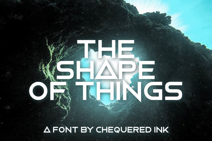 The Shape Of Things字体 1