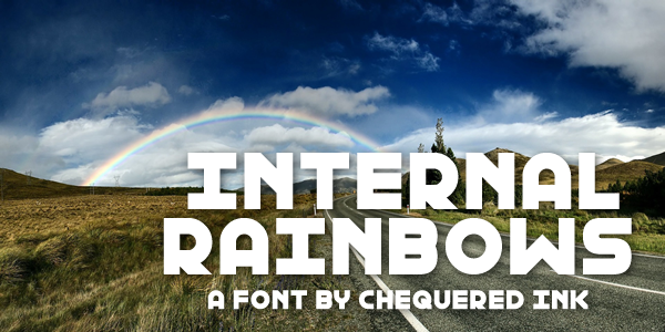 Internal Rainbows字体 2