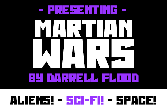 Martian Wars字体 1