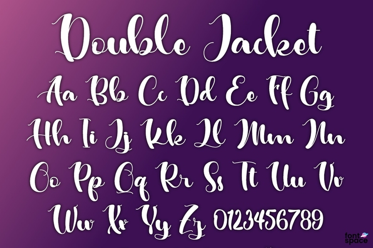 Double Jacket字体 1