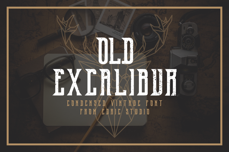 Old Excalibur字体 4