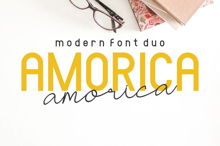 AMORICA Duo字体 9
