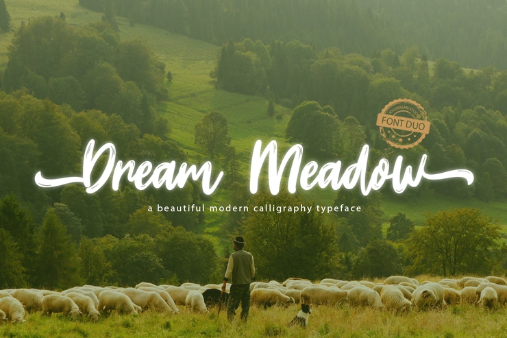 Dream Meadow字体 1