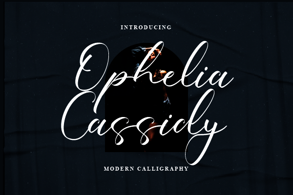 Ophelia Cassidy字体 1