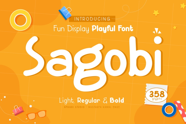 Sagobi字体 5