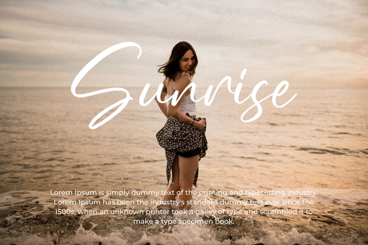 Summer Clarisa字体 3