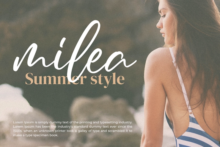 Summer Clarisa字体 8