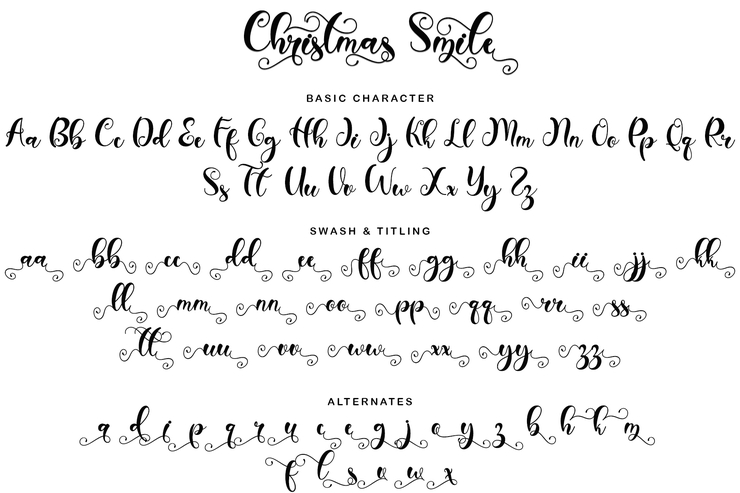 Christmas Smile字体 6