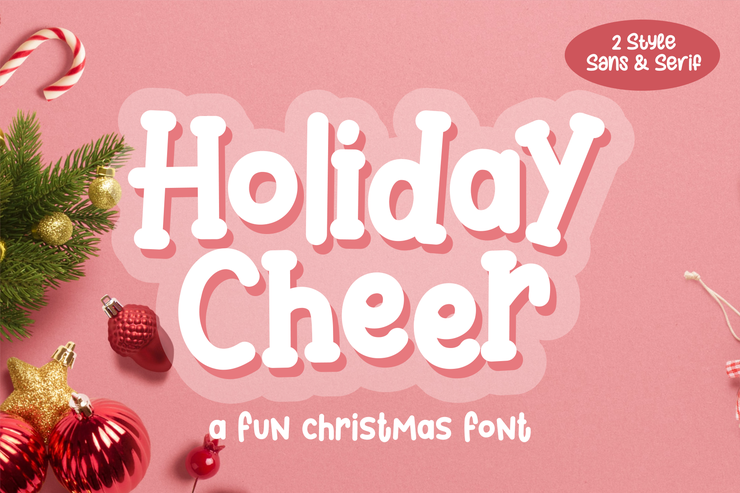 Holiday Cheer字体 1
