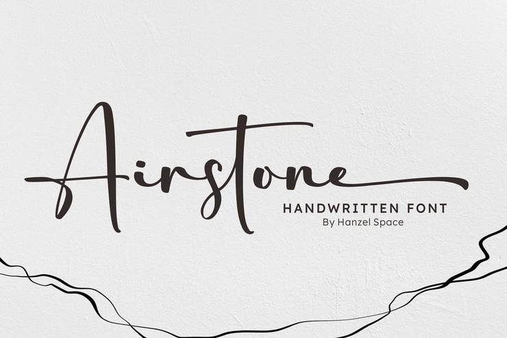 Airstone字体 6