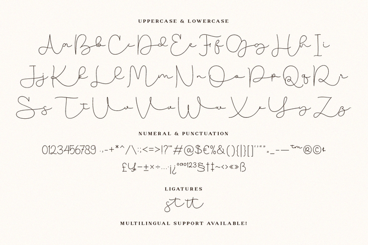 Olasthy Script字体 2