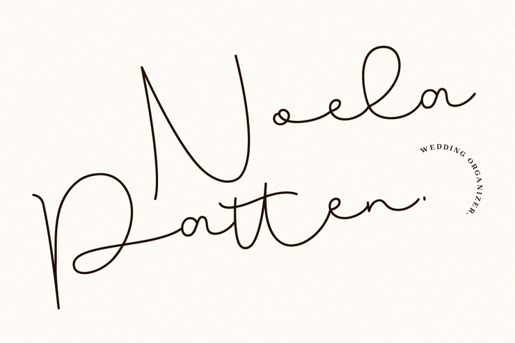 Olasthy Script字体 9