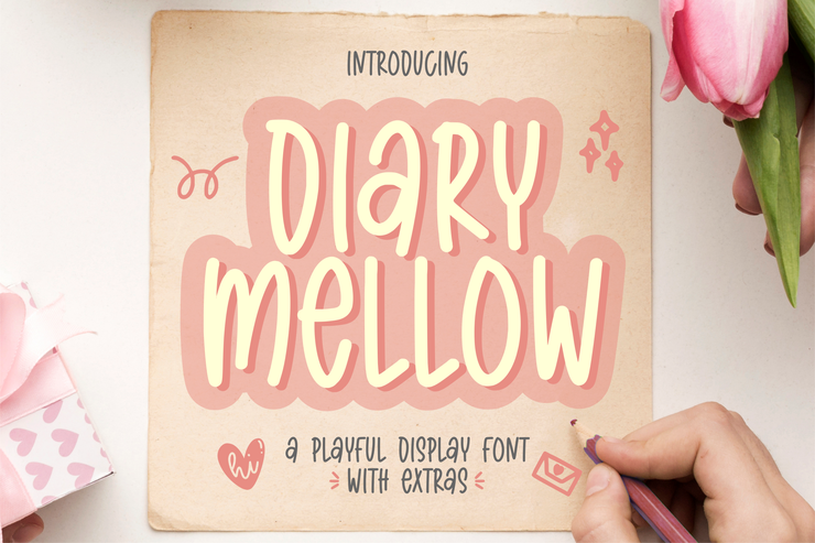 Diary Mellow字体 5