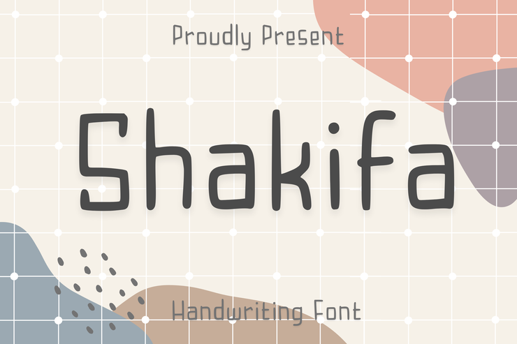 Shakifa字体 4