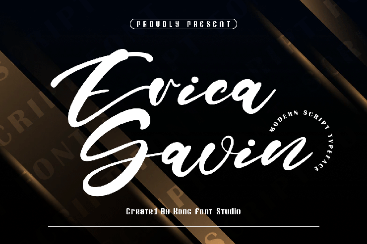 Erica Gavin字体 1