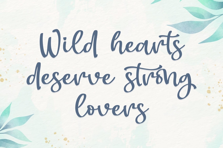 Someday Bohemi字体 3