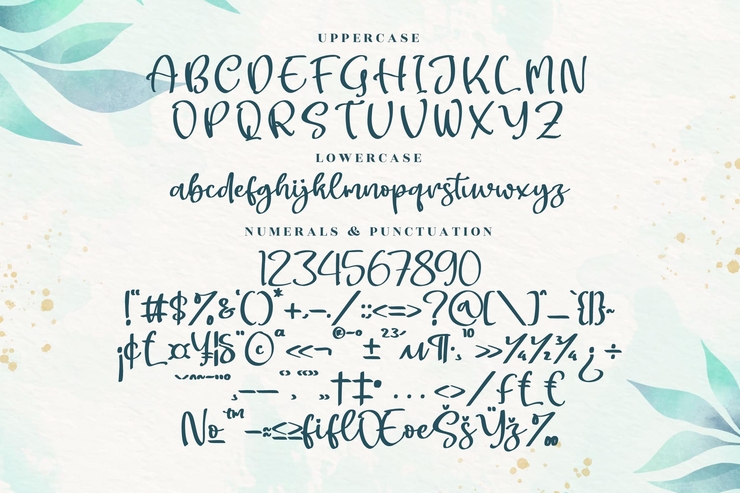 Someday Bohemi字体 7