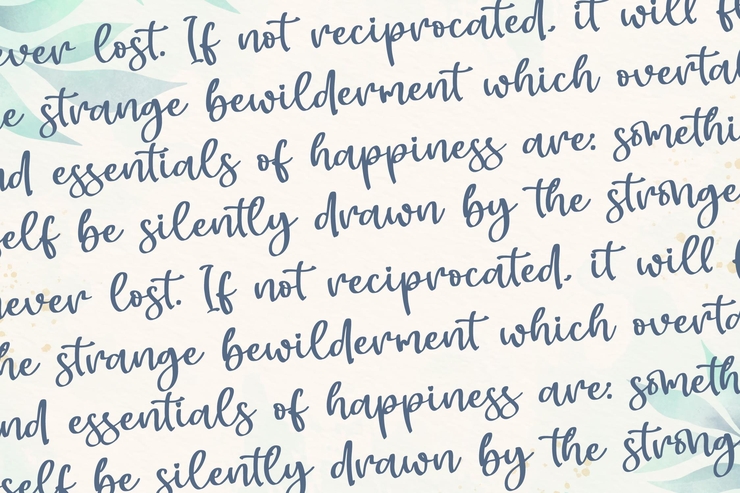 Someday Bohemi字体 10