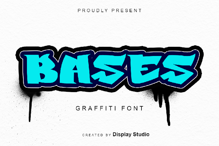 BASES字体 1