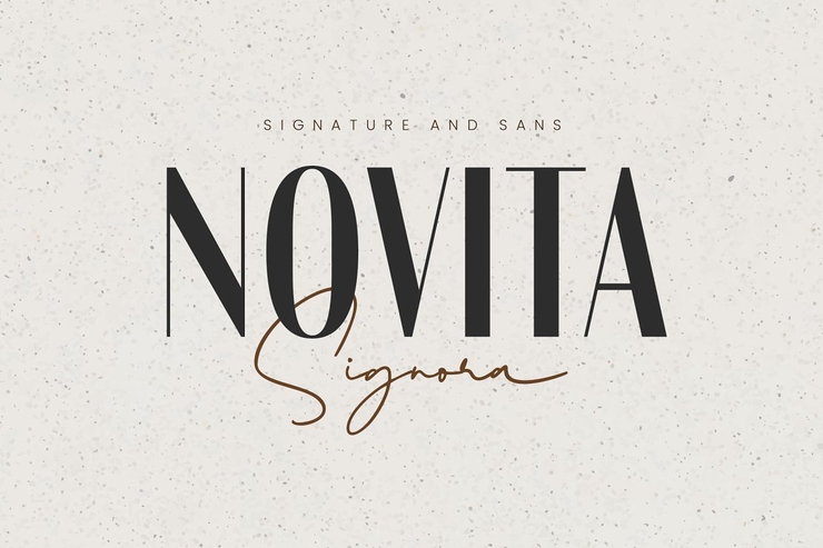 Novita Signora Sans字体 2