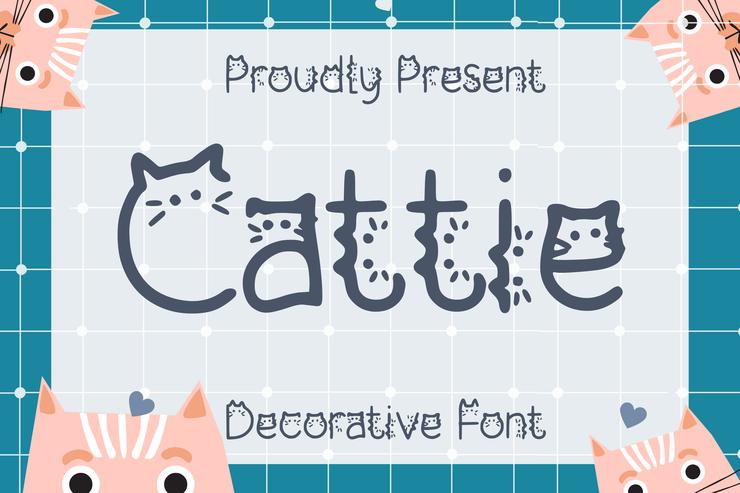 Cattie字体 4