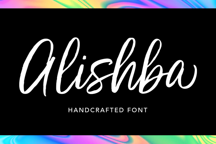 Alishba字体 3