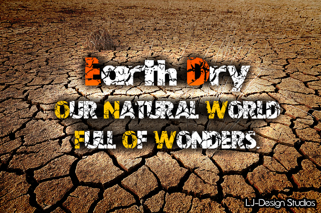 Earth Dry - LJ-Design Studios字体 1