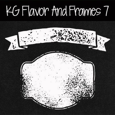 KG Flavor And Frames Seven字体 1