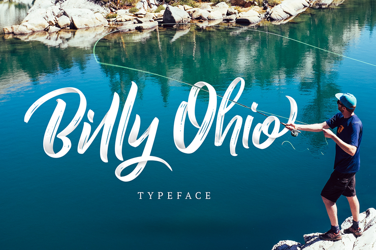Billy Ohio字体 5