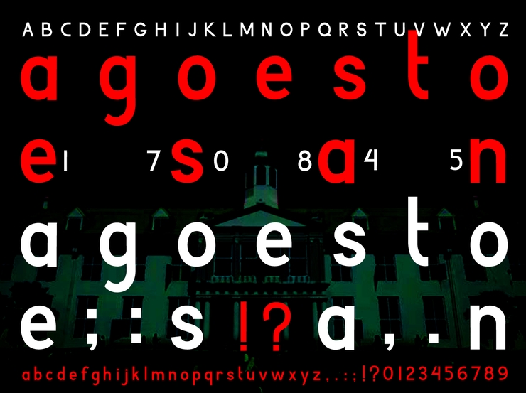 Agoestoesan字体 1