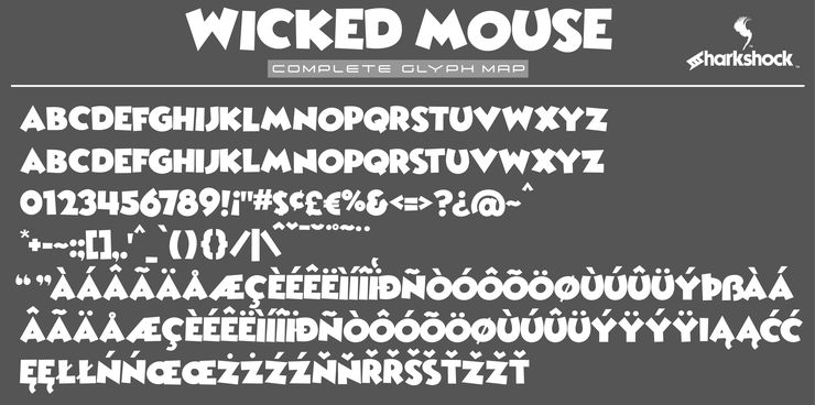 Wicked Mouse字体 1